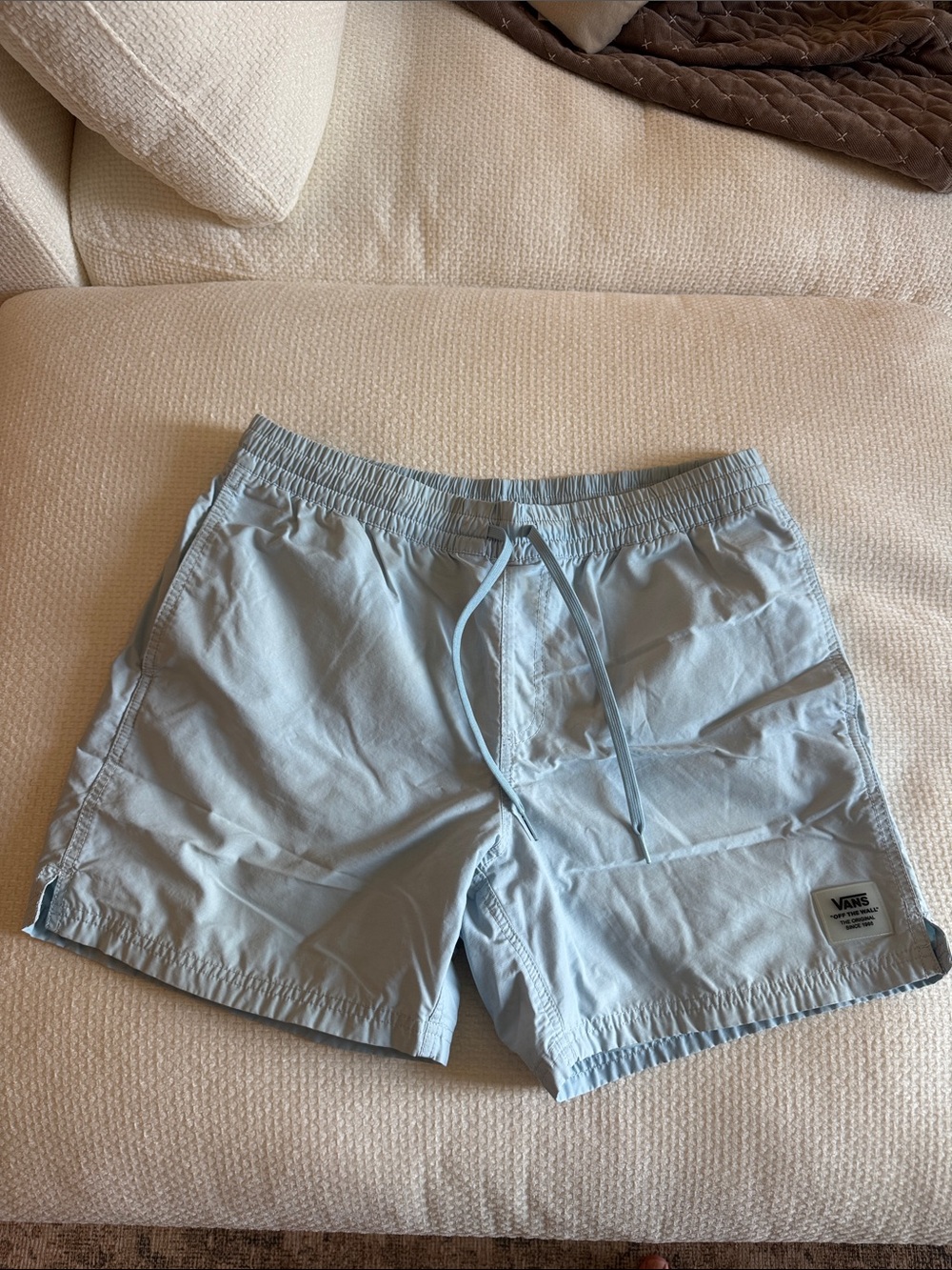 Vans Men's Pale Blue Swim Trunks